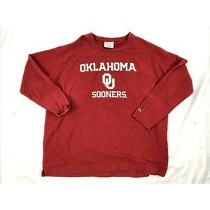 Oklahoma Sooners OU Long Sleeve Sweatshirt Champion